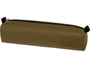 Κασετίνα βαρελάκι POLO roll vinyl χακί (9-37-008-6600 2023)